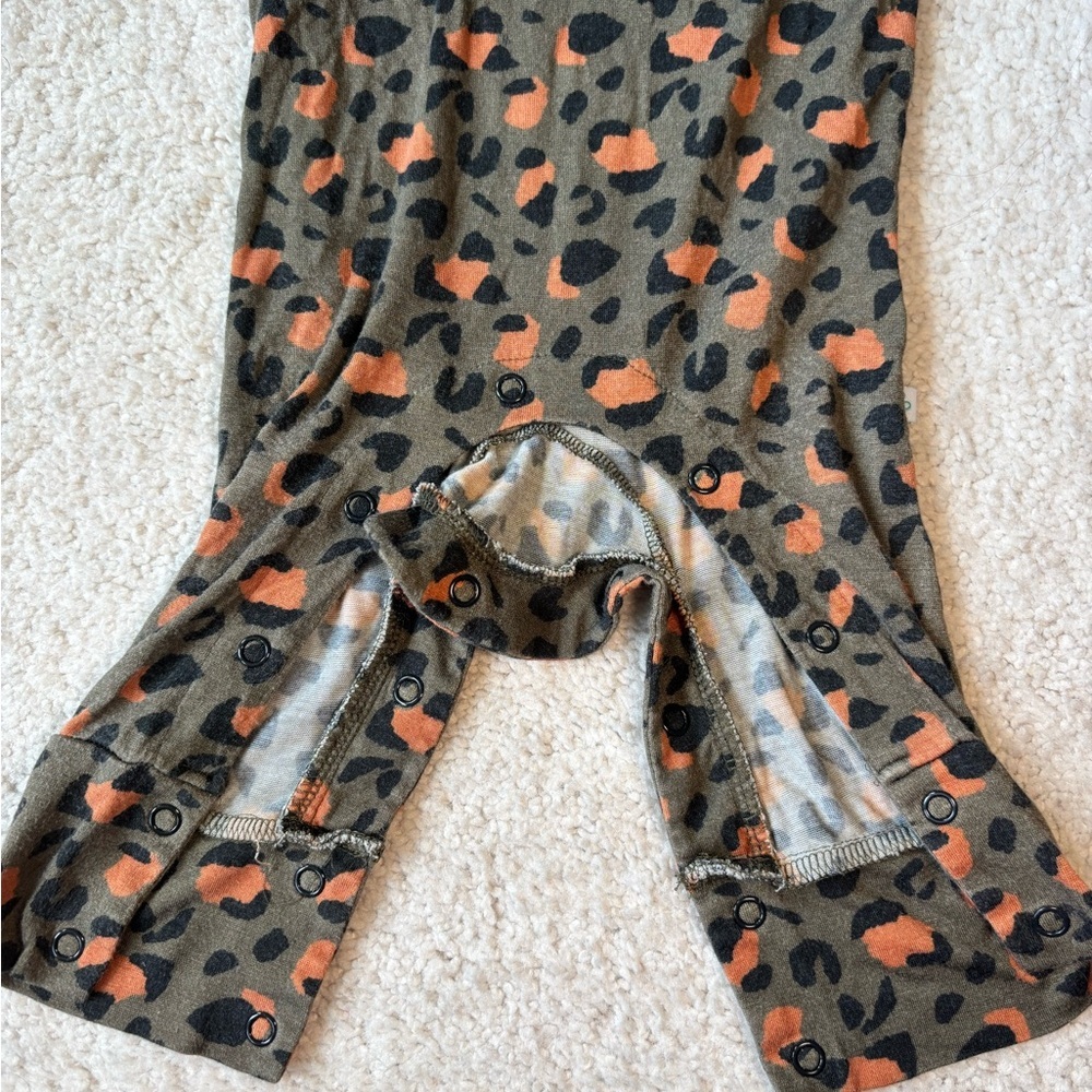Posh Peanut Leopard Print Racerback Jumpsuit - Picture 11 of 13